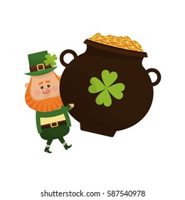 Irish leprechaun icon