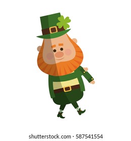 irish leprechaun icon 
