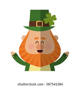 irish leprechaun icon 