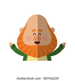 irish leprechaun icon 