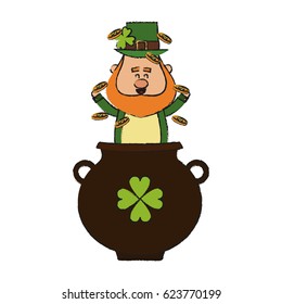 Irish leprechaun icon