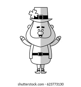 Irish leprechaun icon