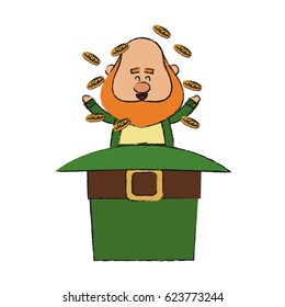 Irish leprechaun icon