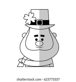 Irish leprechaun icon