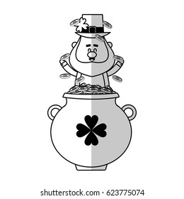 Irish leprechaun icon