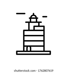 Irish, lighthouse icon. Simple line, outline vector elements of pharos icons for ui and ux, website or mobile application