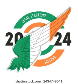 Irish local elections are scheduled to be held in all local authorities in Ireland. Poster.