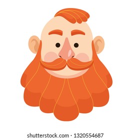Irish man face