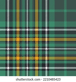 Irish National Tartan Plaid Pattern. 