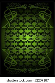 irish old frame banner