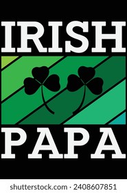 
Irish Papa eps cut file for cutting machine