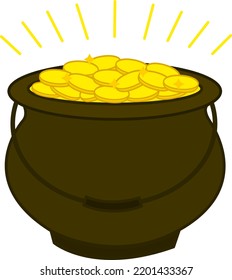 Irish Patrick lucky golden ireland coin treasure