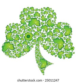 Irish Shamrock Clover Celtic Vector. To see similar, please VISIT MY GALLERY.
