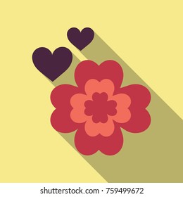 Irish shamrock lucky plant .Clover in the form of a vector illustration