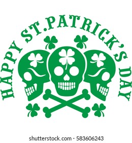 Details about   Shamrock Leaf Green St Patrick Day Belt Buckle Skull Tattoo Edition Irish New