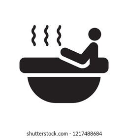 Irish Steam Bath Icon. Trendy Irish Steam Bath Logo Concept On White Background From Sauna Collection. Suitable For Use On Web Apps, Mobile Apps And Print Media.