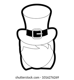 Irish top hat design