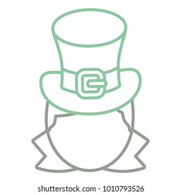 Irish top hat icon