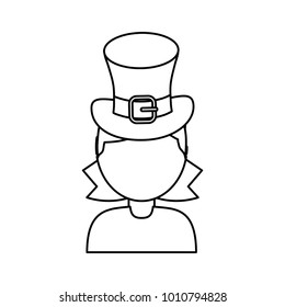 Irish top hat icon