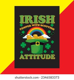 Irish t-shirt design, t-shirt design, irish shirt