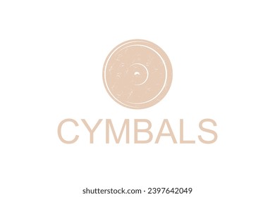 Iron barbell plates logo design gym fitness studio identity.