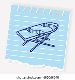 iron board doodle