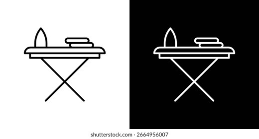 Iron board icon vector illustration - high quality black style vector icons