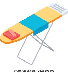 Icono de Vector de la placa de hierro aislado en blanco