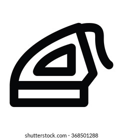 Iron Bold Line Vector Icon