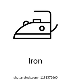 Iron with button to spoof water drizzles commemorating for steam iron icon