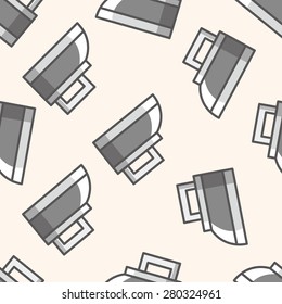 iron , cartoon seamless pattern background