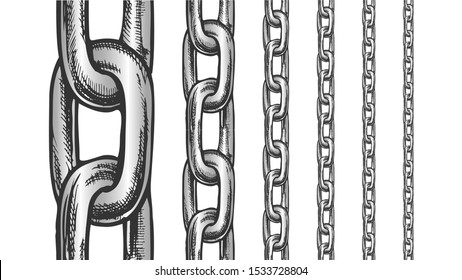 chain clipart images stock photos vectors shutterstock https www shutterstock com image vector iron chain seamless pattern different scale 1533728804