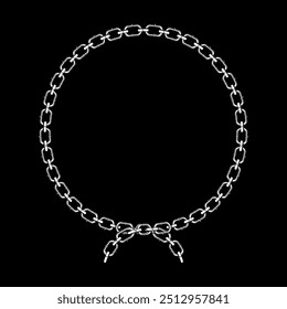 iron chain Vector Image and Illustration 