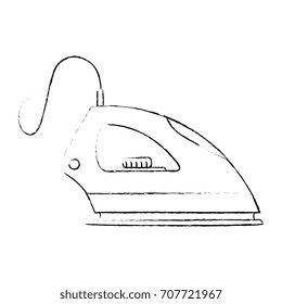 iron clothes appliance icon
