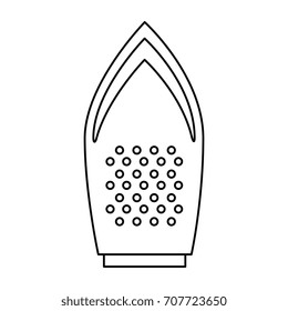 iron clothes appliance icon
