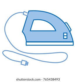 iron clothes isolated icon