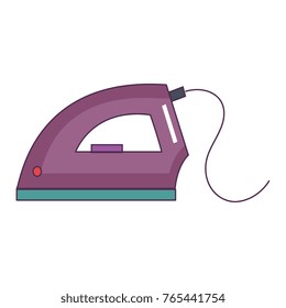 iron clothes isolated icon