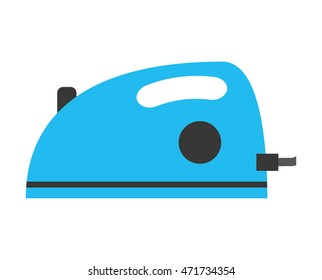 iron clothes isolated icon vector illustration design