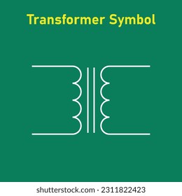 Iron core transformer symbol. Physics resources for teachers and students.