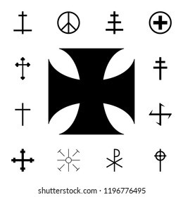 Iron Cross icon. Detailed set of cross. Premium graphic design. One of the collection icons for websites, web design, mobile app on white background