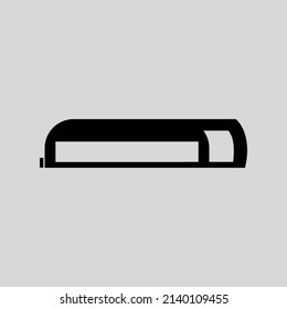 Iron cutter vector icon. iron cutter.