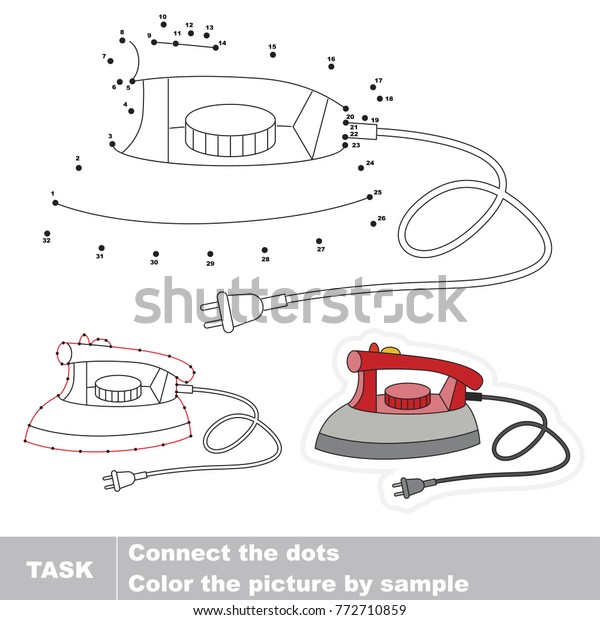 Iron Dot Dot Educational Game Kids: เวกเตอร์สต็อก (ปลอดค่าลิขสิทธิ์) 772710859 | Shutterstock