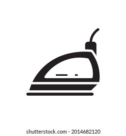 Iron Filled Icon Vector Illustration