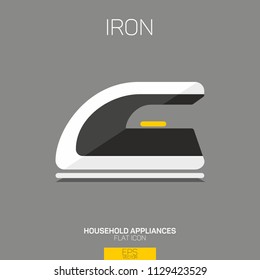 Iron flat icon