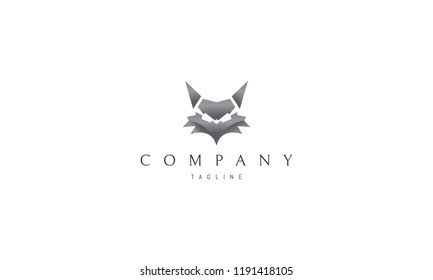 Iron Fox vector logo image