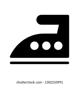 iron glyph icon