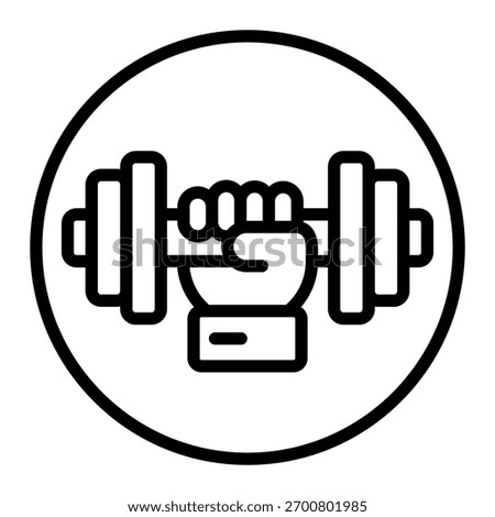 Iron Grip Icon Element For Design