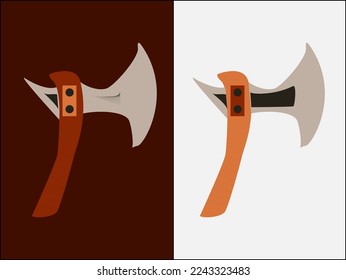 Iron Hand Axe Vector Classic, Moderne.