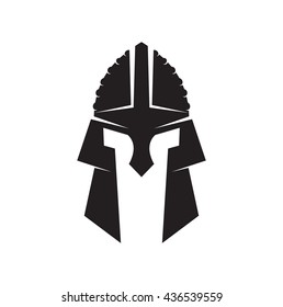 Iron helmet of the medieval knight vector icon