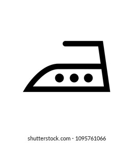 iron in high temperature icon vector